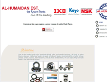 Tablet Screenshot of al-humaidan.com